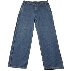 Vintage 1998‎ Levi's Jeans Womens Size 12 Black Tab Medium Wash Relaxed Straight